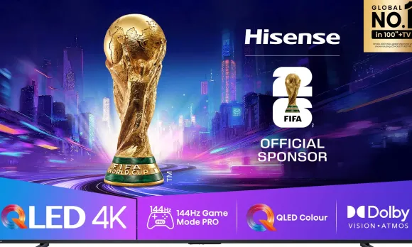 Telewizor HISENSE 100E7Q Pro 100" QLED 4K 144Hz VRR VIDAA Dolby Vision Dolby Atmos HDMI 2.1