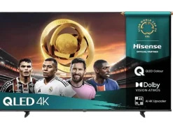 Telewizor HISENSE 65E7Q 65" QLED 4K VIDAA Smart OS Al Upscaler Czarny