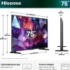 Telewizor HISENSE QLED 75E7S PRO
