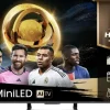 Telewizor Hisense U7Q 50'' 4K UHD Mini LED melna