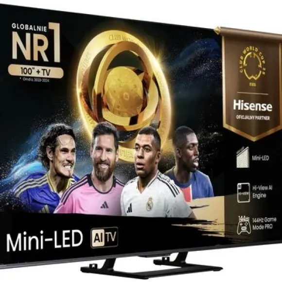 Telewizor HISENSE 65U78Q 65" MINILED 4K 144Hz VRR Dolby Vision Dolby Atmos HDMI 2.1