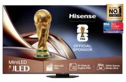 Telewizor HISENSE 65U8Q 65" MINILED 4K 165Hz VRR VIDAA Dolby Vision Dolby Atmos