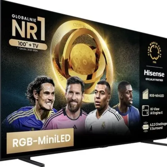 Telewizor HISENSE 116UXQ 116" RGB MINILED 4K 165Hz VRR VIDAA