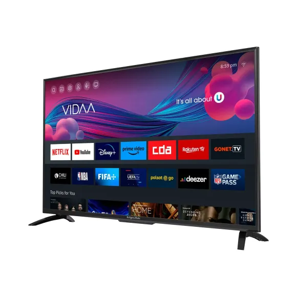 Telewizor Kruger&Matz 40" FHD smart DVB-T2/S2 H.265 Hevc