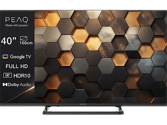 Telewizor PEAQ PTV 40GF-5025C 40" FHD Google TV HDR10 LED Czarny