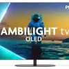 Telewizor Philips Ambilight 55OLED810/12 55" 4K Ultra HD Smart TV Wi-Fi Szary