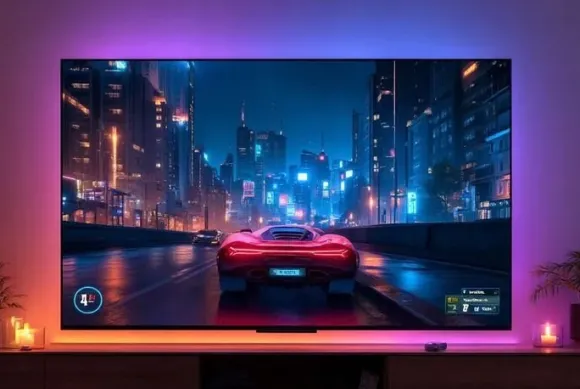 Telewizor PHILIPS 65MLED920 65" QD-Mini LED 4K 144Hz VRR Titan OS