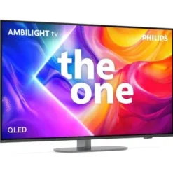 Telewizor PHILIPS 55PUS9060 55" QLED 4K 144Hz VRR Titan OS