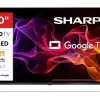 Telewizor Sharp QLED 50HP5465E 50" 4K Google TV Dolby Vision Czarny