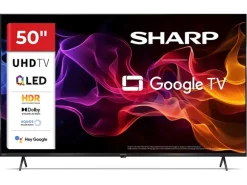 Telewizor Sharp QLED 50HP5465E 50" 4K Google TV Dolby Vision Czarny