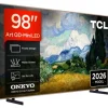 Telewizor TCL 98A400 Pro 98" QD-Mini LED 4K 144 Hz VRR Google TV Dolby Atmos Dolby Vision HDMI 2.1