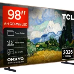 Telewizor TCL 98A400 Pro 98" QD-Mini LED 4K 144 Hz VRR Google TV Dolby Atmos Dolby Vision HDMI 2.1