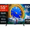Telewizor TCL 55A400 55" QLED 4K 144Hz Google TV Funkcje AI Dolby Vision Dolby Atmos DTS-X HDMI 2.1 DVB-T2