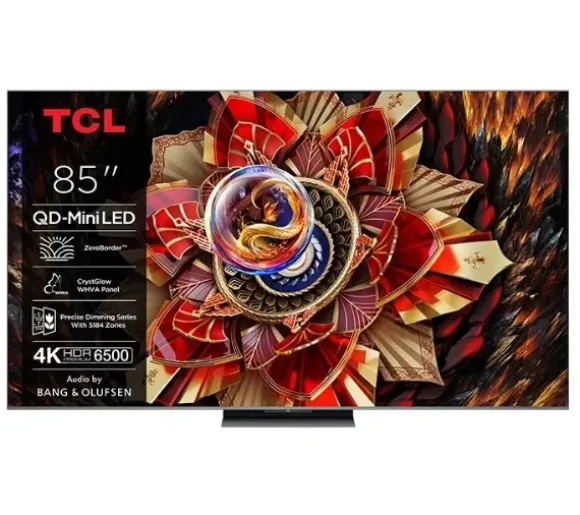 Telewizor TCL 85C9K 85" QD-Mini LED 4K 144Hz Google TV Dolby Vision IQ Dolby Atmos