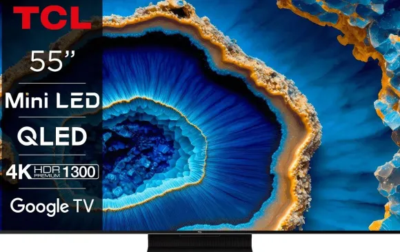 Telewizor TCL 55C801 55" MINILED 4K HDR 144Hz Google TV