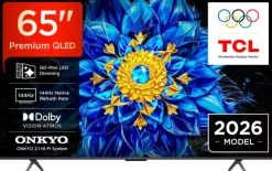 Telewizor TCL 65P8L 65" QD-Mini LED 4K 144Hz VRR Google TV Dolby Atmos