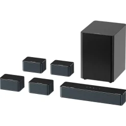 Ultimea Poseidon D80 Boom 7,1 Soundbar Subwoofer Speaker Kit, Dolby Atmos, 500W Peak Power