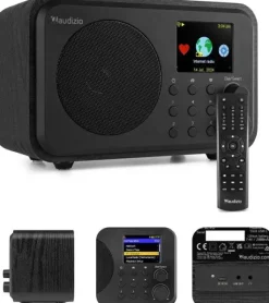 Vicenza WIFI DAB+ FM akumulator czarne one size