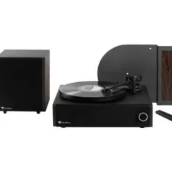 Victrola Premiere V1 + subwoofer Czarny/Brązowy