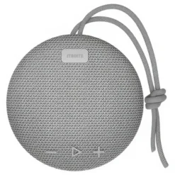 Wodoodporny głośnik Bluetooth STREETZ, 5 W, AUX, wbudowany mikrofon, szary