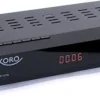 Xoro HRT 8719 odbiornik Full HD, HEVC, DVB-T/T2, H.265, HDTV, HDMI, system dostępIrdeto-FreeNet TV bez karty, MediaPlayer, USB 2.0, 12 V), Czarny HRT 8730