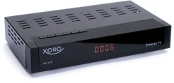 Xoro HRT 8719 odbiornik Full HD, HEVC, DVB-T/T2, H.265, HDTV, HDMI, system dostępIrdeto-FreeNet TV bez karty, MediaPlayer, USB 2.0, 12 V), Czarny HRT 8730