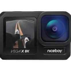Zewnętrzna kamera Niceboy VEGA X 8K Czarna
